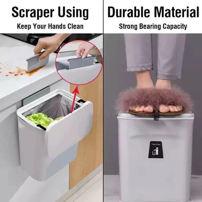 Wall Mount/Under Sink Trash Can